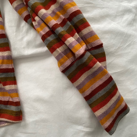 Madewell Striped Balloon Sleeve Sweater - Picture 3 of 4